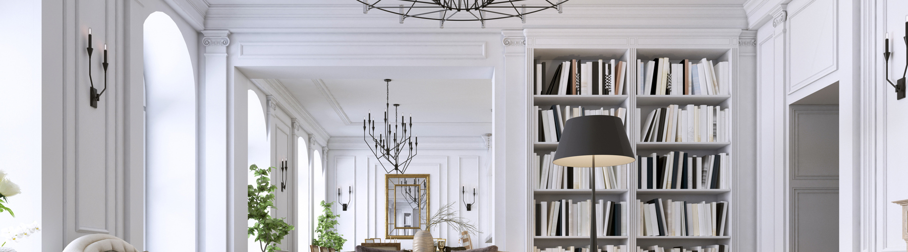 Modern living room interior